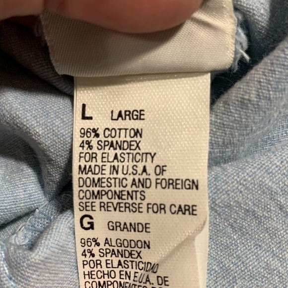 Faded Glory pull-on Stretch jeans elastic back waistband all over stretch - Picture 4 of 5